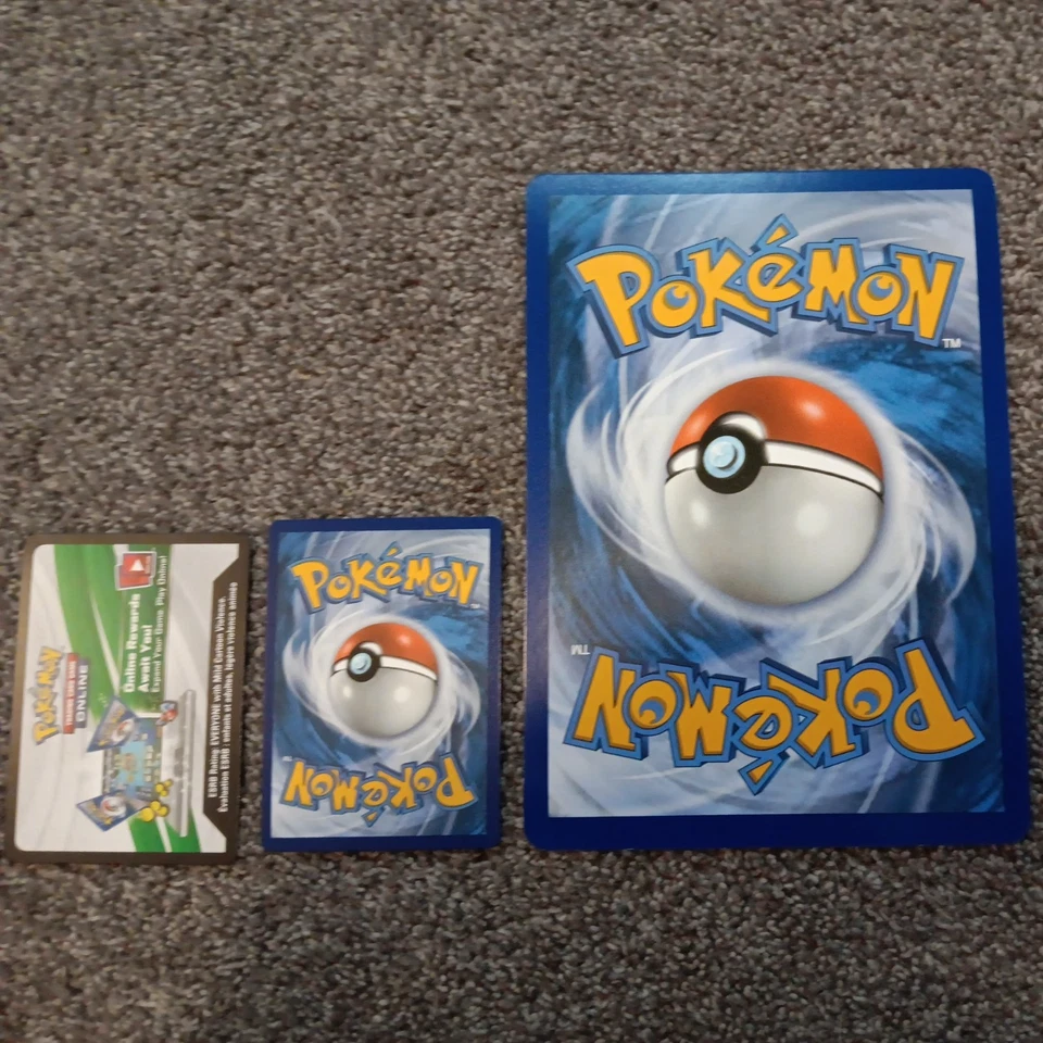 Pokemon TCG Cinderace V SWSH015 Promo Holo Card Jumbo Promo + Code Card - Image 2 of 4