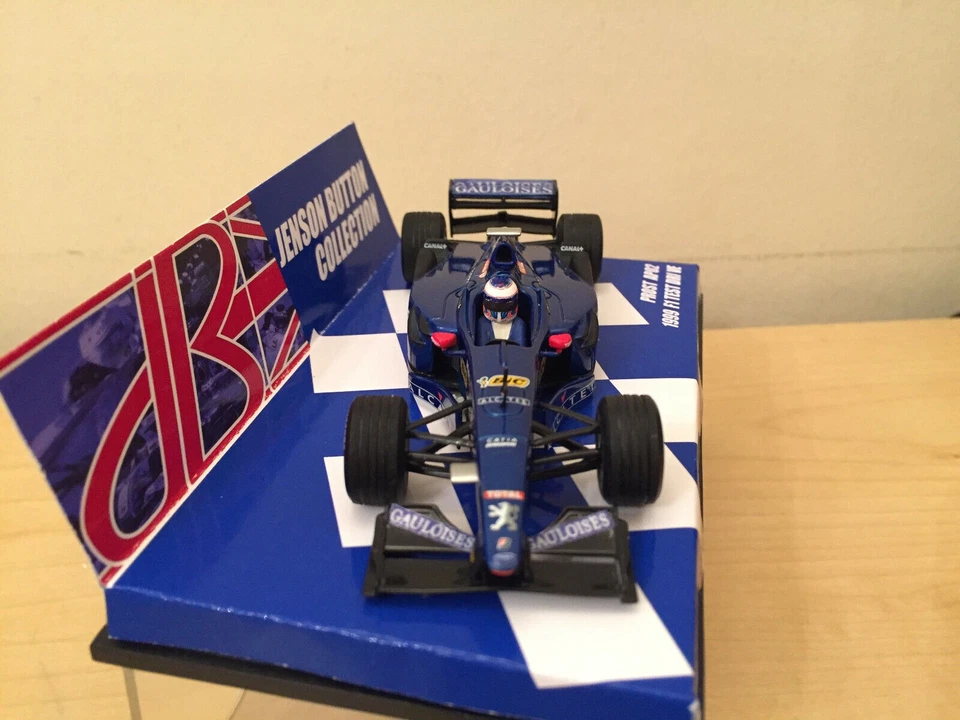 Conversione 1/43 Minichamps PROST AP02 JENSON BUTTON 1999 F1 TEST DRIVE - Immagine 4 di 4