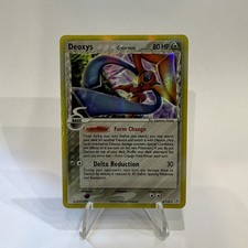 Deoxys Defense Form 4/110 Holo EX Holon Phantoms - Pokemon Card LP - LP+