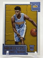 2015-16 Panini Hoops [RC] #294 Emmanuel Mudiay Denver Nuggets