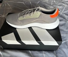 adidas Response Runner U Men's Running Trainers Grey/White/Orange UK 11 JQ2542