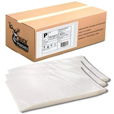 100 Pack 7x10 Shipping Label Sleeves – Clear Self-Adhesive Packing Slip Pouch...