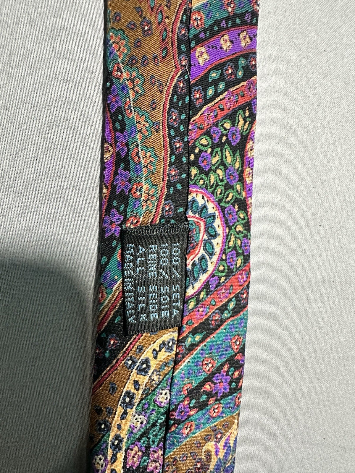 Harrods Knightsbridge Colorful Patchwork Paisley … - image 2