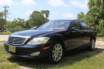 Daimler Mercedes Benz W221 S550 Long 4 Matic Midnight Blue Interior Beige 2 Owners Top 2008