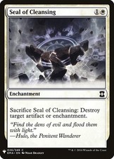 x1 Seal of Cleansing - Mystery Booster - NM - MTG