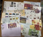 Hong Kong  2024 FDC Whole Year of Dragon Full Stamp + Gold 年票 Oympic Gold