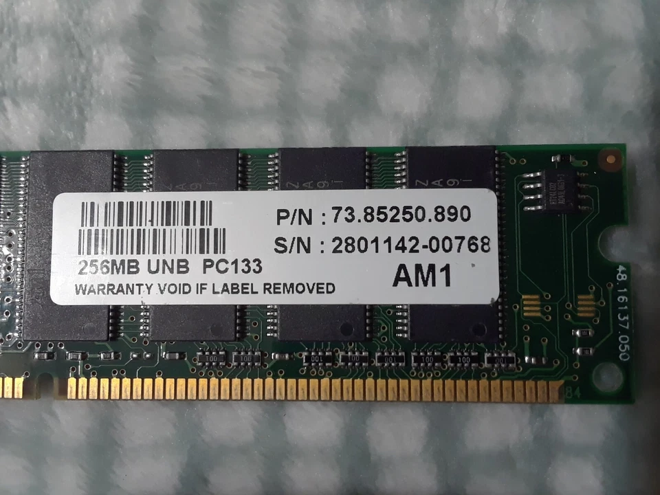 Apacer 73.85250.890 512MB (2x256MB) UNB PC-133 168P Ram Memory - Image 2 of 2