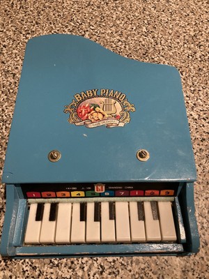 Vintage Madera Bebe Piano Ebay
