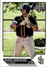 Topps Pro-Early 2023 FCL Baseball Card #PD-107 Daniel Montesino