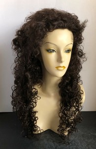 Tony Of Beverly Wig Extra Long Hair Tight Curls 6 Medium Brown