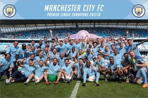 Man City crowned Premier League 2017/18 champions