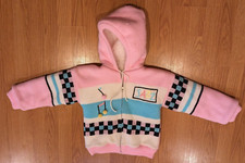 Vintage Tiny Tots Original Girl's Knit Fleece Jacket 95605 - 5