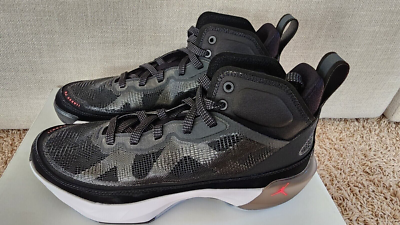 NIKE AIR JORDAN 37 XXXVII (GS)BLACK/WHITE/GREY DD7421 091 SIZE 7Y
