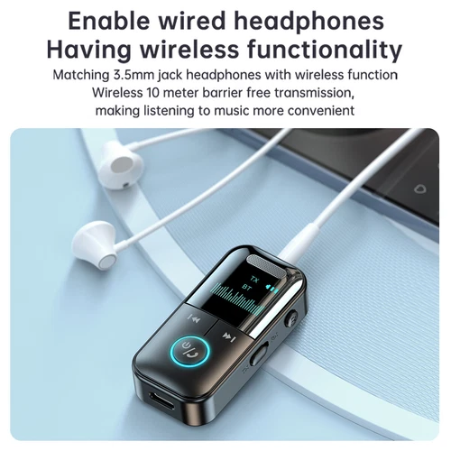 Adaptateur Audio Bluetooth 4 en 1 Récepteur Sans Fil Émetteur Lecteur MP3 3,5mm Aux - Photo 2/15