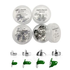 50Pcs Dental Matrix Bands Palodent V3 Sectional Contoured Matrices Refill Band