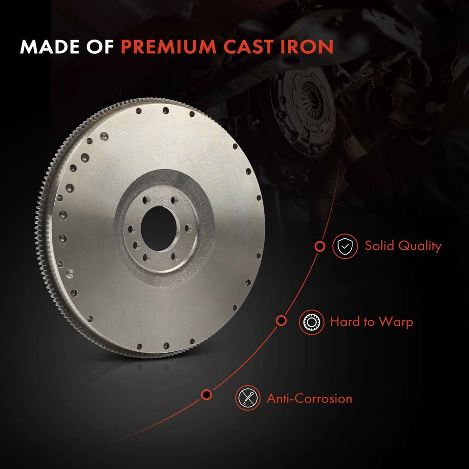 Volante de embrague para GMC C15/C1500 Suburban G25 K15/K1500 P15/P1500 Pontiac K35 Foto 4 de 4