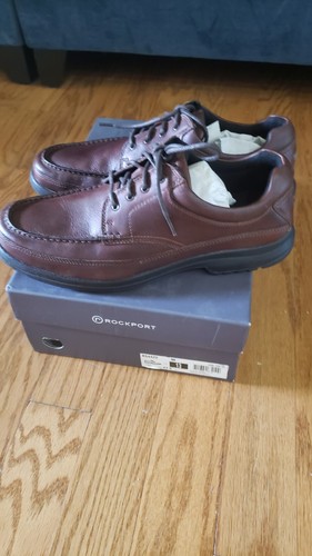 Mens 13W Rockport Banni Dark Tan (Brown 
