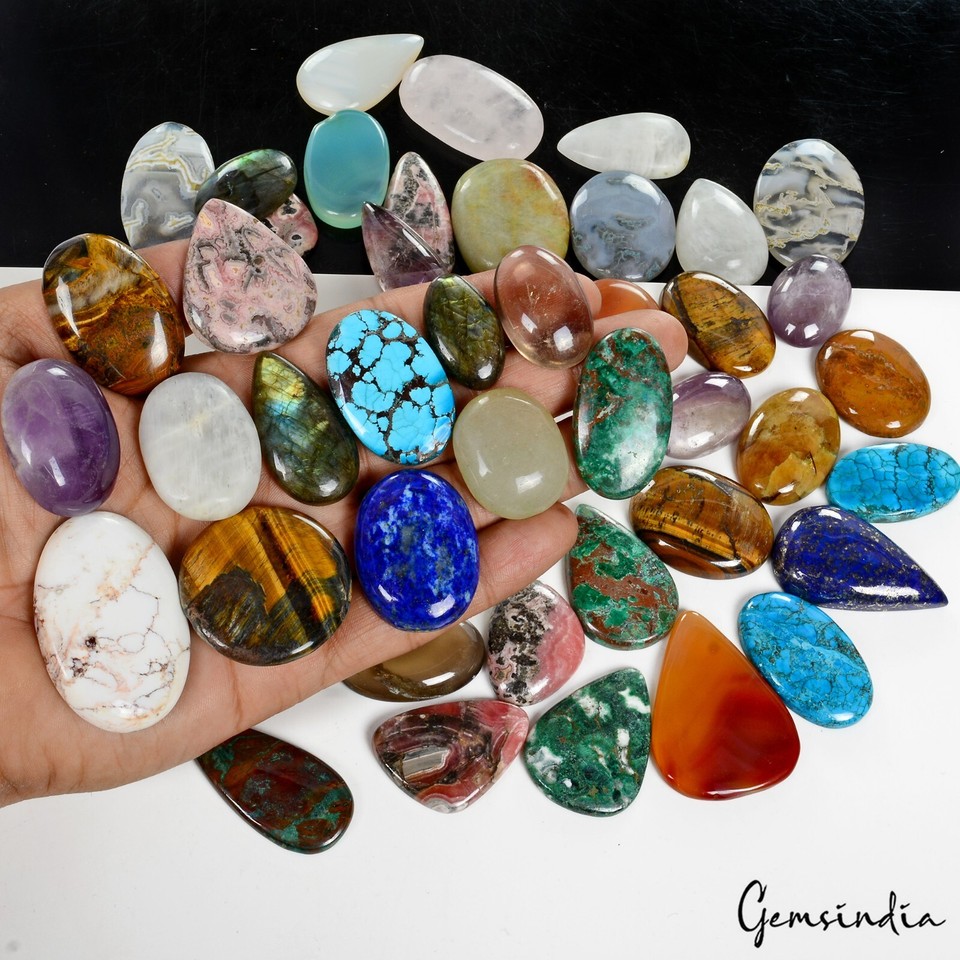 2500 Ct Natural Multi Gemstones Mix Shape Wholesale Loose Gemstones Lot ...