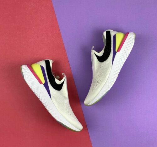 WOMENS NIKE EPIC PHANTOM REACT FLYKNIT JDI SIZE UK 3 EUR 36 (CI1290 100) * image 4