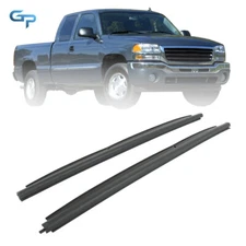 Outer Front Window Weatherstrip Seals Pair 2pcs For 99-06 Silverado/Sierra 1500