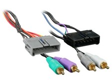 Metra 70-1818  Amp Integration Radio install Harness for 84-06 Chrysler/Dodge.