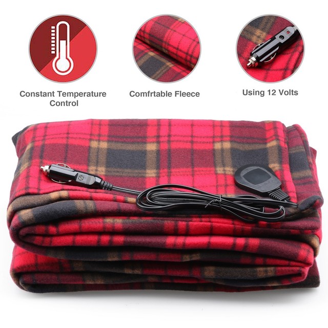 usb heated blanket for car