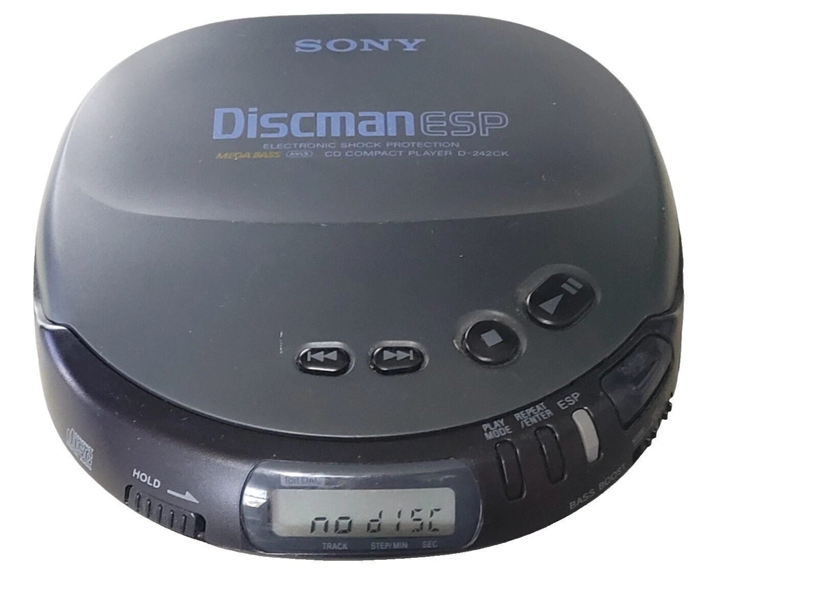 Players de CD Pessoais Sony Discman Preto