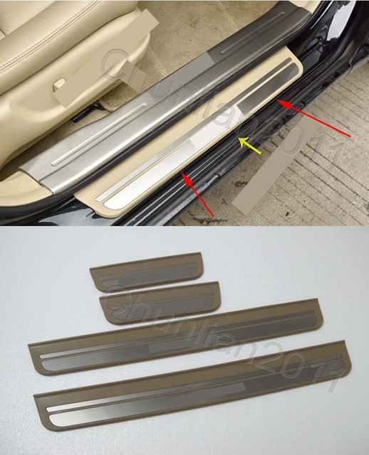 Outer Door Sill Protector Bumper Cover Trim for 20082012