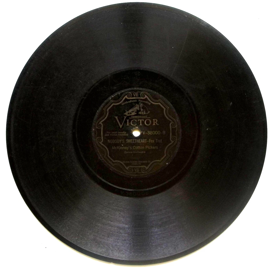 McKINNEY'S COTTON PICKERS CRYING AND SIGHING / NOBODY'S SWEETHEART 78 RPM 553 - Image 3 of 3