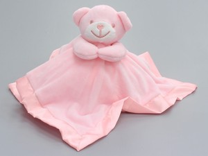 pink teddy comforter