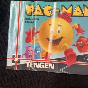 PAC MAN -- NES Nintendo Original Classic Authentic Tengen Grey Game TESTED