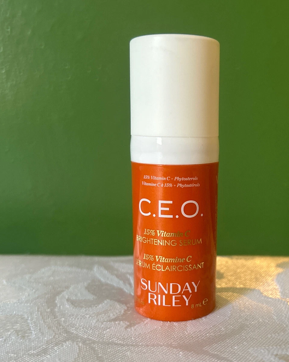 Sunday Riley C.E.O. CEO 15 Vitamin C Brightening Serum MINI .27oz
