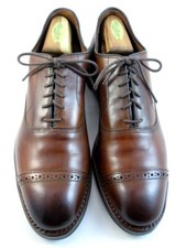 Allen Edmonds "FIFTH AVENUE" Cap-Toe Oxfords 10 B Dark Chili DAINITE USA 82N