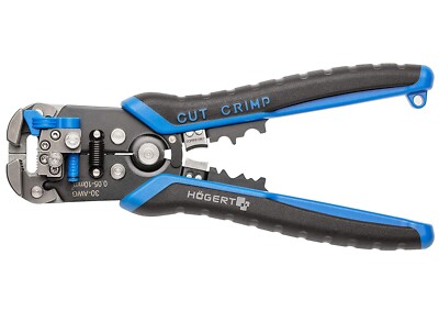 Hogert Zange zum Abisolieren Isolieren Automatische Front Draht Abisolierer 0,05-10 mm