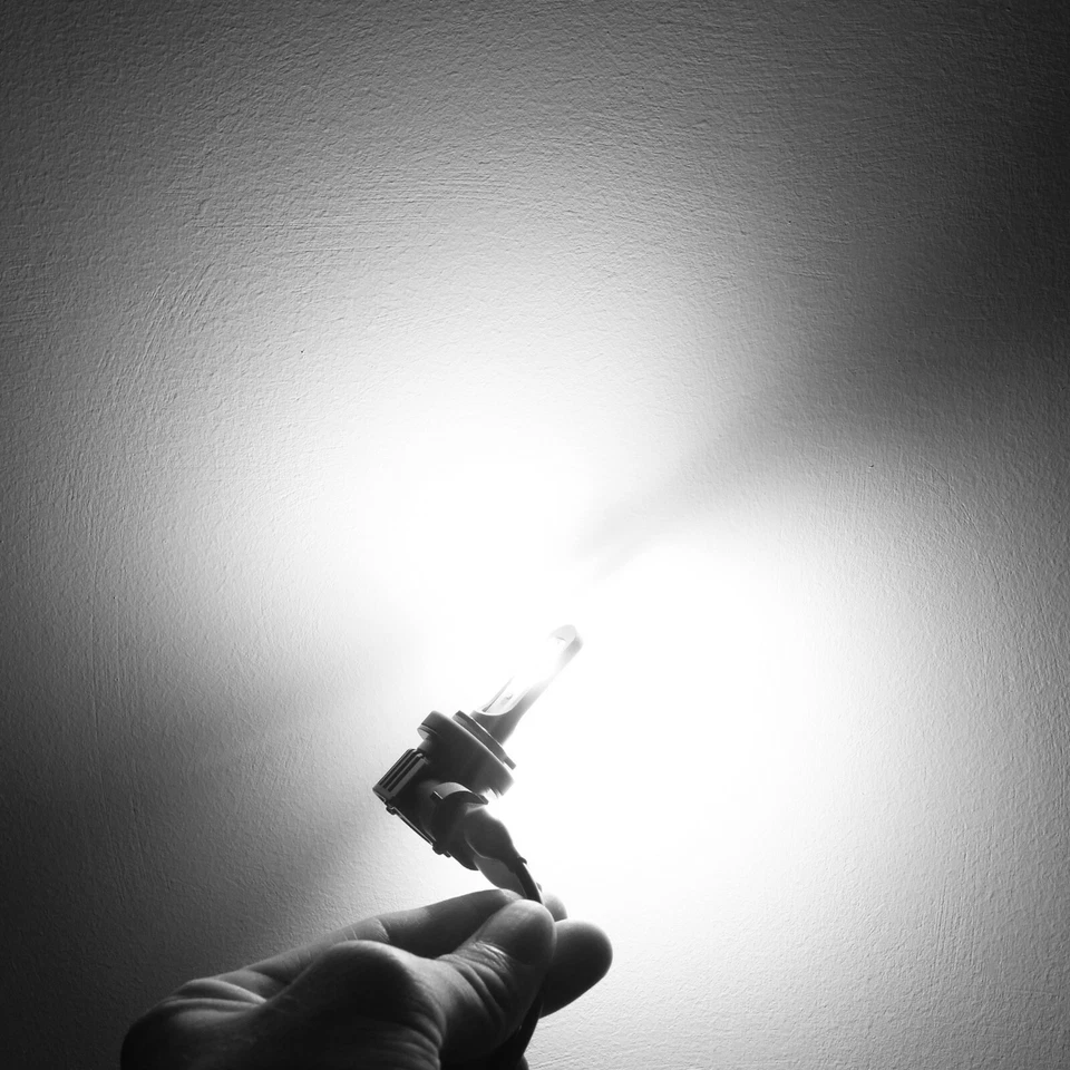 Alla Lighting Super Bright 5,200LM 6000K LED H8 Cornering Light|Fog Light Bulb - Image 3 of 4