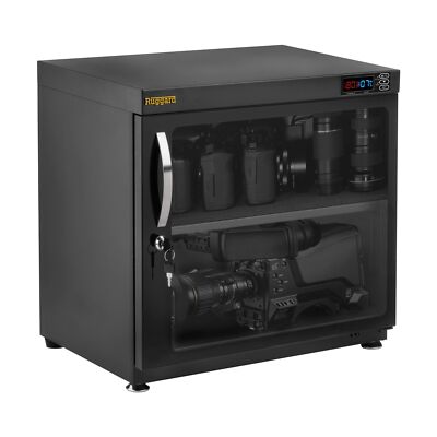 Ruggard Electronic Dry Cabinet (80L) Black 80 L