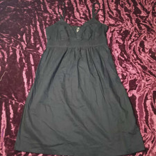 vintage H & M Black Dress Spaghetti Strap