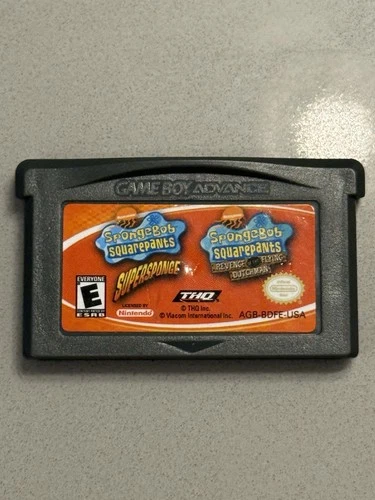 SpongeBob SquarePants: SuperSponge & Revenge of the Flying Dutchman GBA TESTED