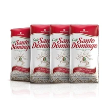 Café Santo Domingo, 16 oz Bag, Ground Coffee - Product 1 Pound (Pack of 4) 