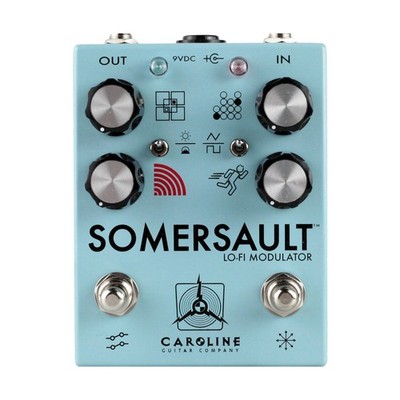 Caroline Guitar Company Somersault Lo-Fi Modulator Pedal - Blue