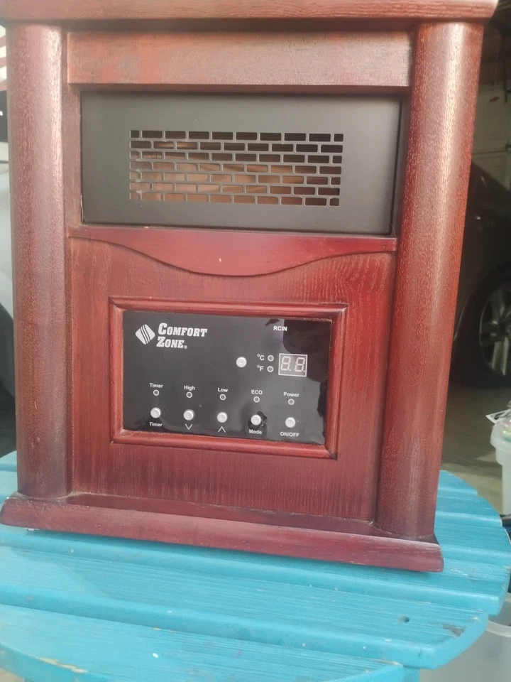 Calentador de gabinete infrarrojo Comfort Zone CZ2032C Deluxe Foto 2 de 4