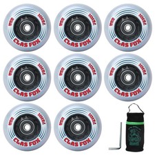 Inline Skate Wheels With Wheels Bag 72MM/76MM 85A Shining Flash Inline Skate ...