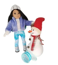 American Girl Doll Corinne GOTY 2022 In AG Outfit And Handmade Hat & Mittens EUC