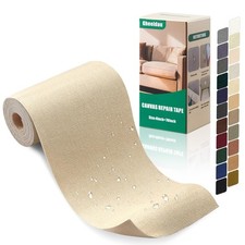 Gheeidau Canvas Repair Tape 4 70 Inch Waterproof Self-Adhesive 4" 70", Beige