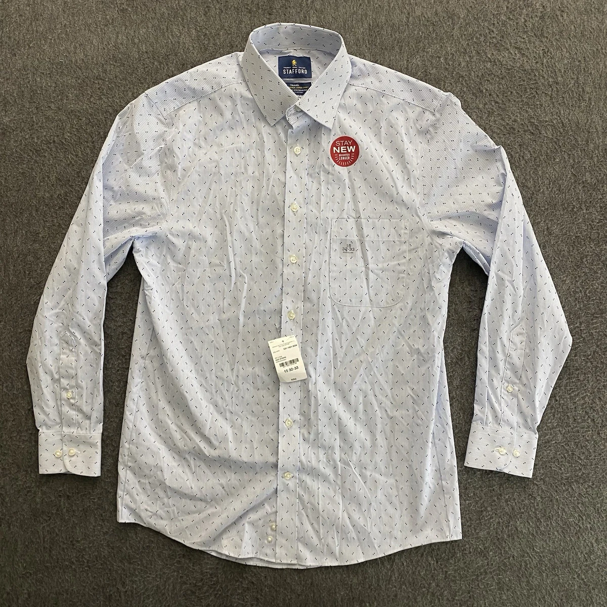 Stafford Regular Spread Collar Dress Shirts for Men for sale | eBay Stafford Regular Spread Collar Dress Shirts for Men for sale | eBay
