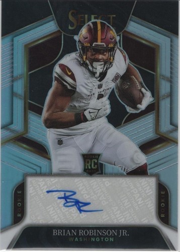 2022 Panini Select #NI-19 Brian Robinson Jr. Neon Icons Prizm | eBay