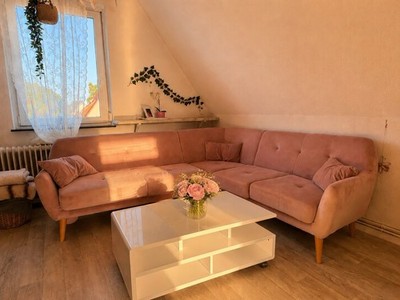 Couchtisch (Weiß) 100x 60 x 40cm Schubladen, Fächer , Rollen, VB