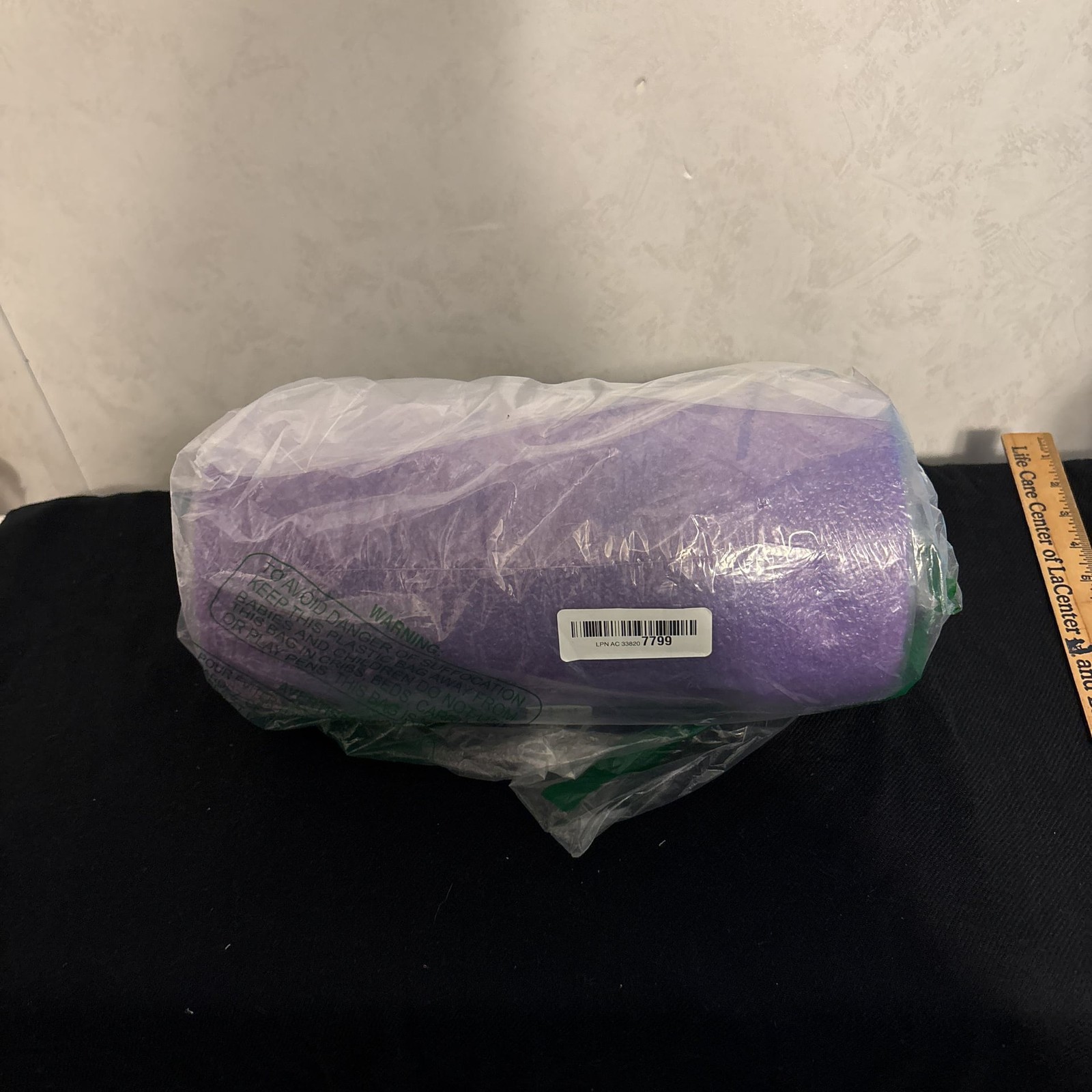 "Rodillo de espuma de alta densidad para dolor de espalda piernas y músculos extra firme redondo 12"""