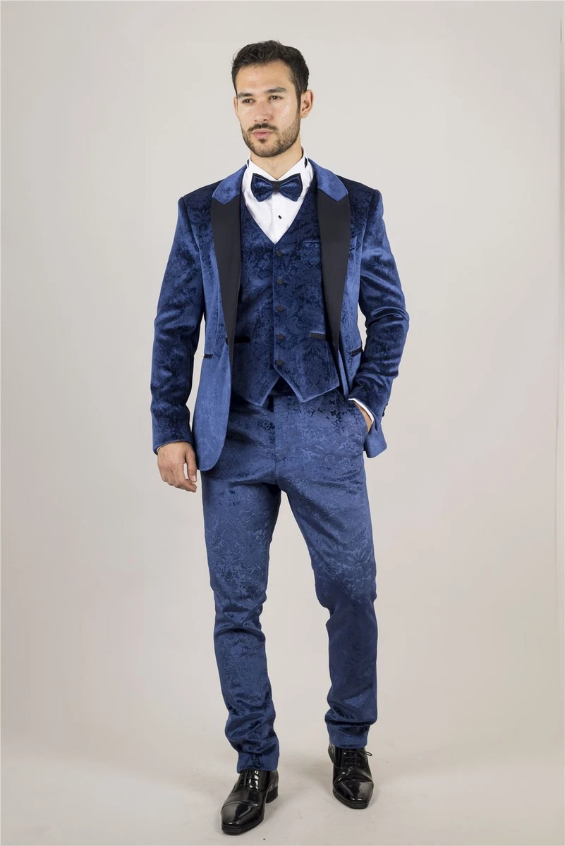 Abito Uomo 3 Pezzi In Velluto A Coste | Giacca, Gilet E Pantaloni Invernali | Elegante Per Cene E Occasioni