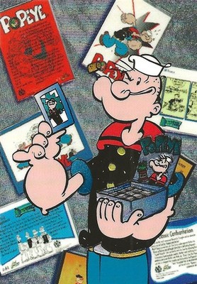 POPEYE POWER CELS KARTE 1 VON 3 VON CARD CREATIONS 1993